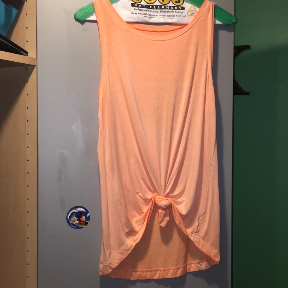 Orange tank top never worn
